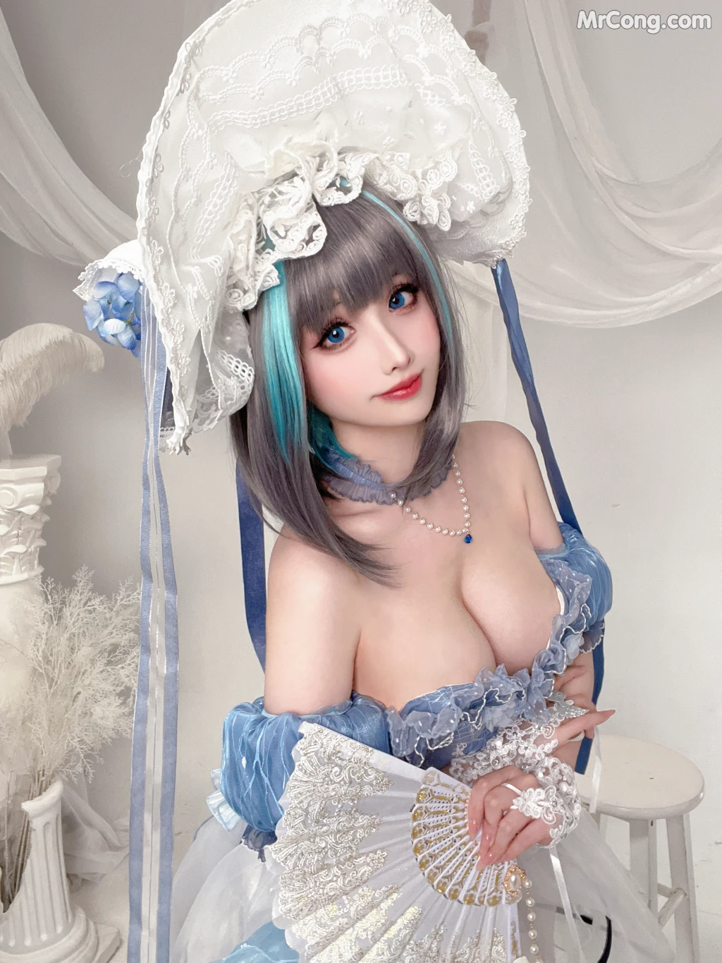 Coser@rioko凉凉子 Vol.101: 柴郡冰雪公主 (40 photos) – Page 4
