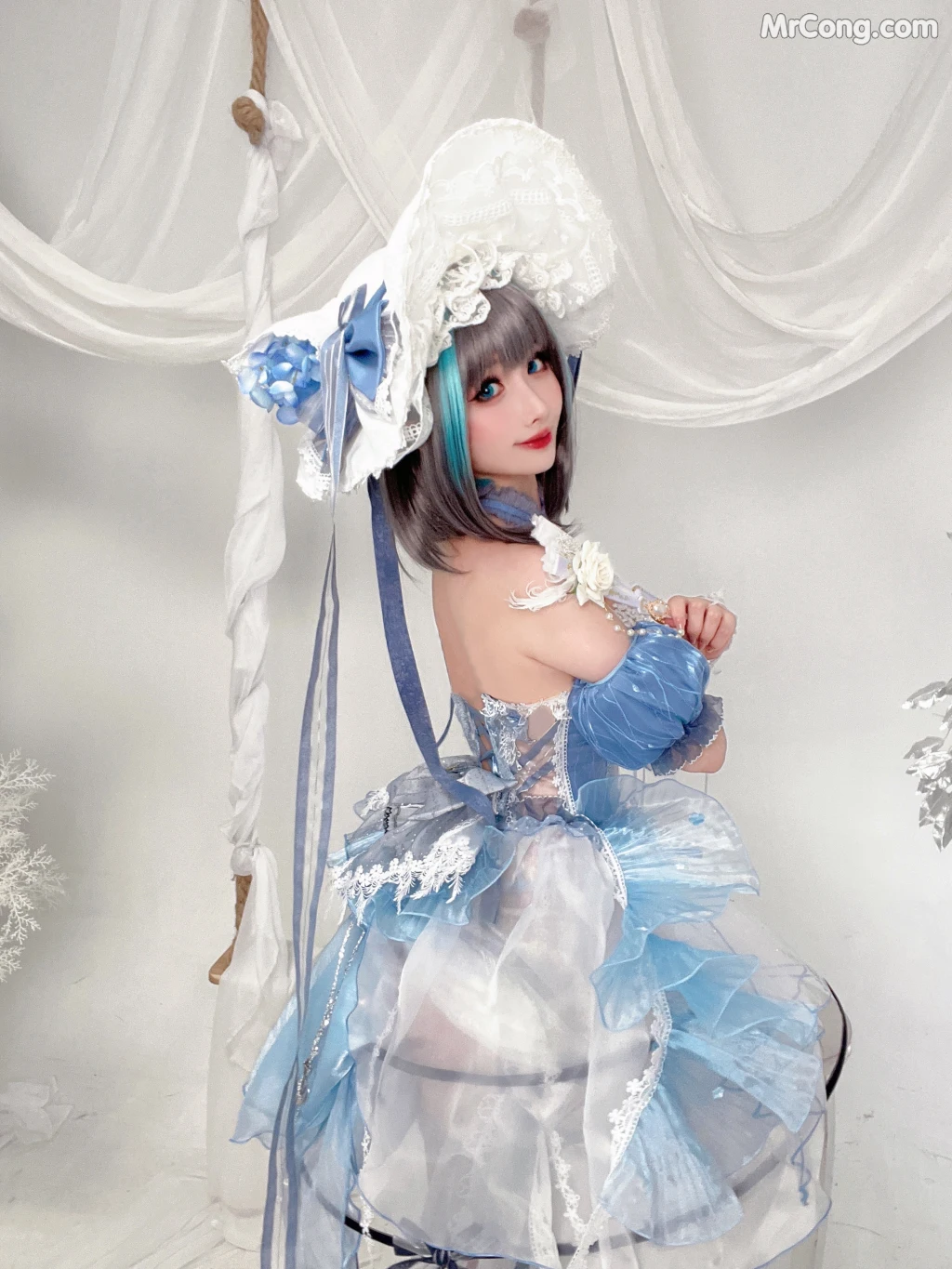 Coser@rioko凉凉子 Vol.101: 柴郡冰雪公主 (40 photos) – Page 4