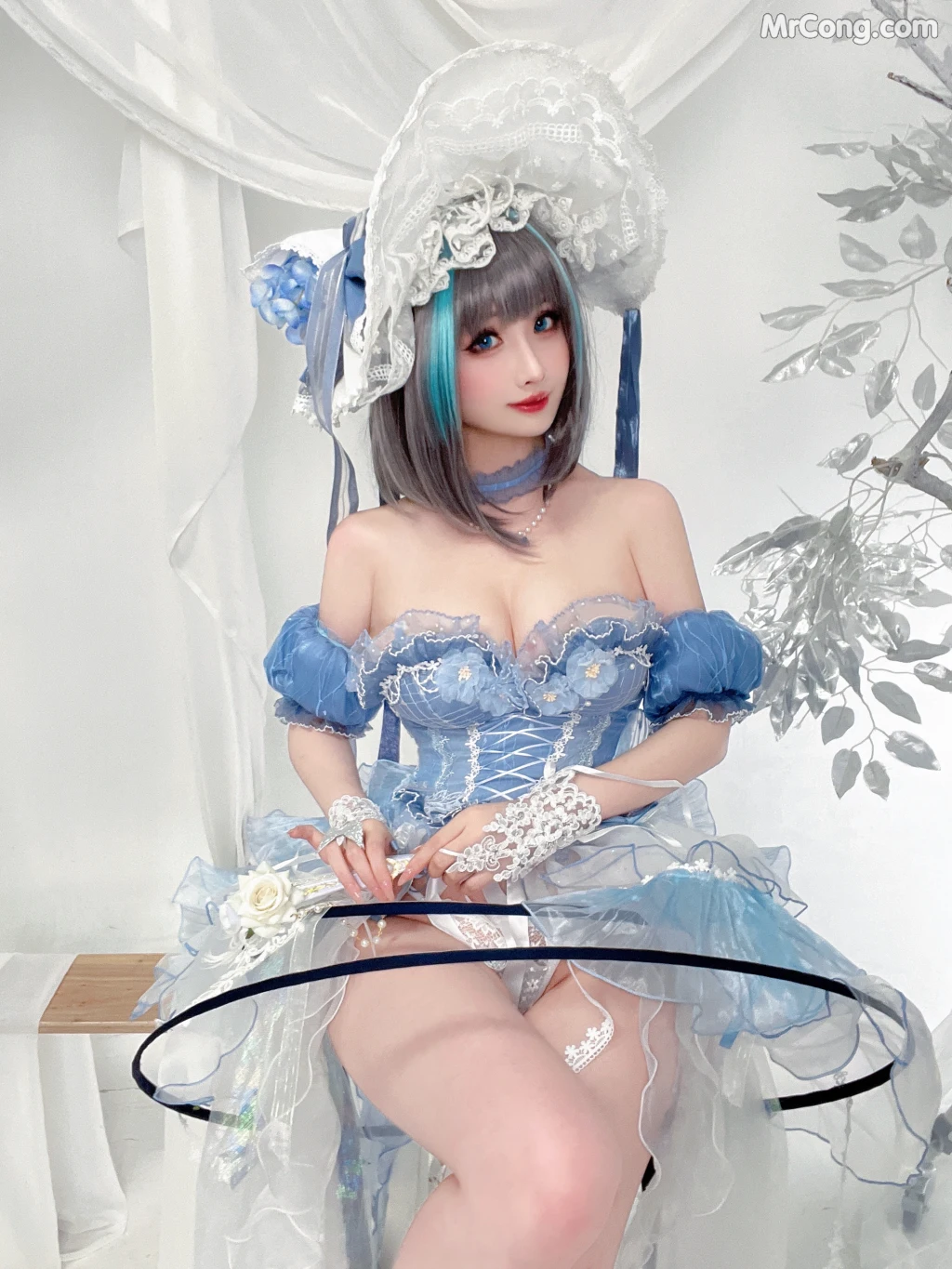 Coser@rioko凉凉子 Vol.101: 柴郡冰雪公主 (40 photos) – Page 4
