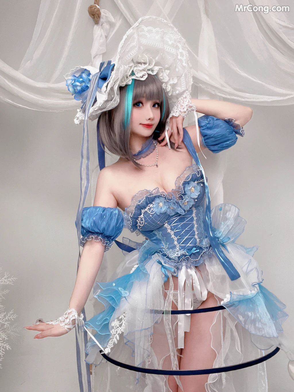Coser@rioko凉凉子 Vol.101: 柴郡冰雪公主 (40 photos) – Page 4