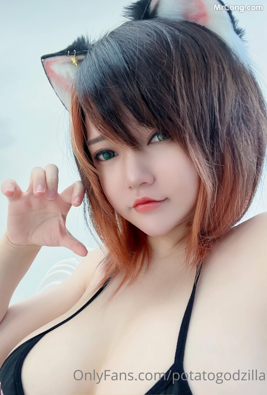 Coser@Potato Godzilla: Black-Pink Neko (27 photos) – Page 2