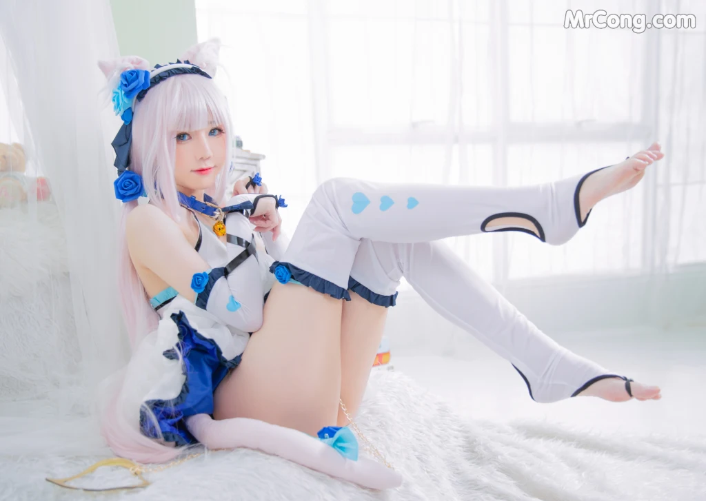 Coser@Sally多啦雪 (Sally Dorasnow): Nekopara Vanilla Lingerie (40 photos)
