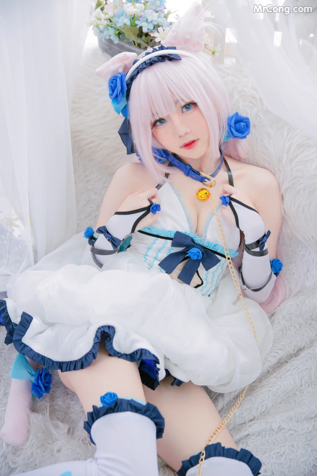 Coser@Sally多啦雪 (Sally Dorasnow): Nekopara Vanilla Lingerie (40 photos) – Page 2