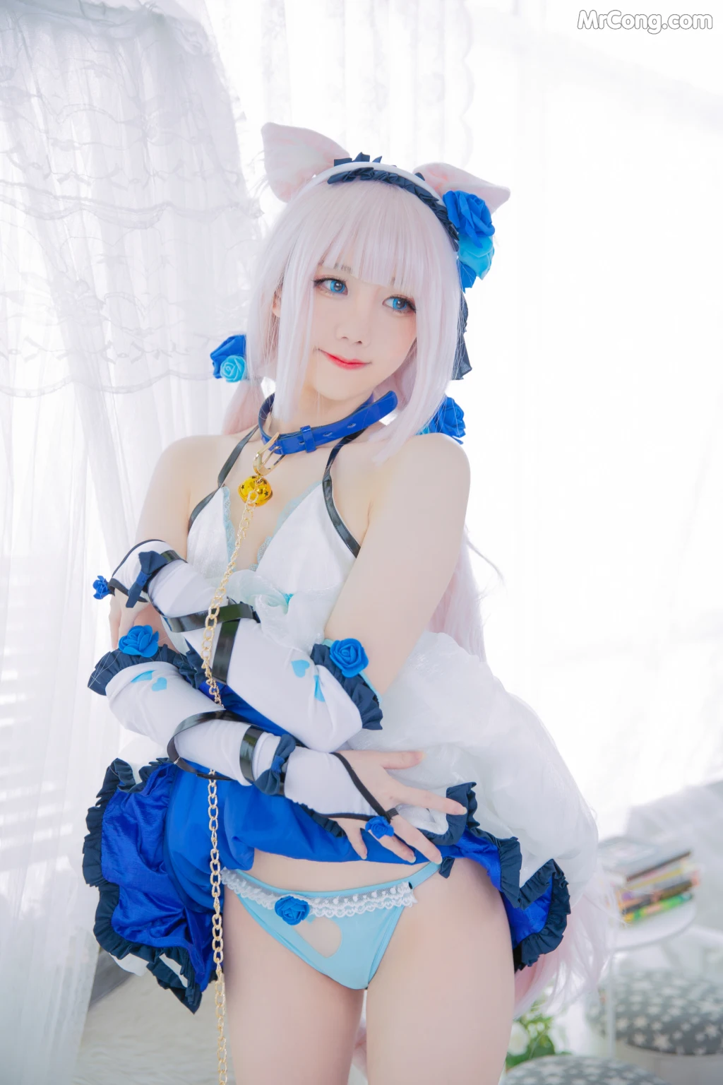 Coser@Sally多啦雪 (Sally Dorasnow): Nekopara Vanilla Lingerie (40 photos) – Page 2