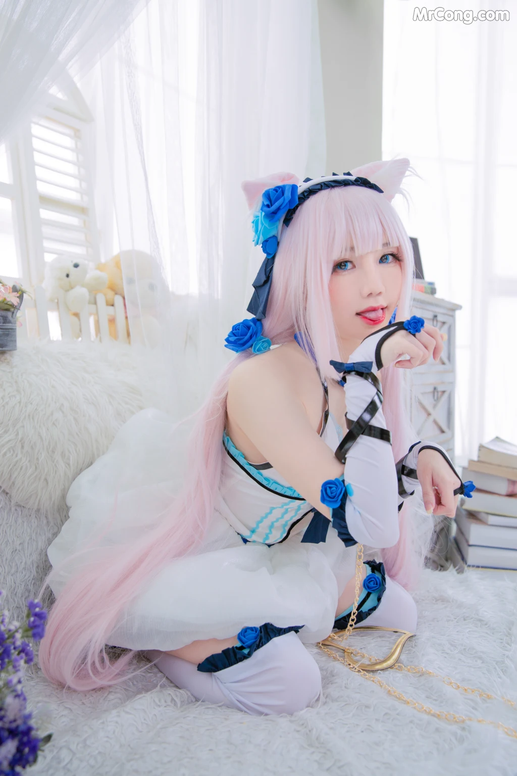 Coser@Sally多啦雪 (Sally Dorasnow): Nekopara Vanilla Lingerie (40 photos) – Page 2