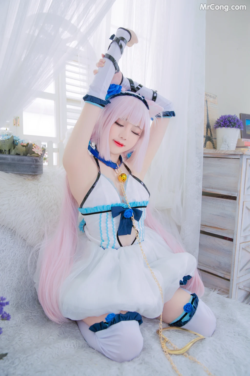 Coser@Sally多啦雪 (Sally Dorasnow): Nekopara Vanilla Lingerie (40 photos) – Page 2