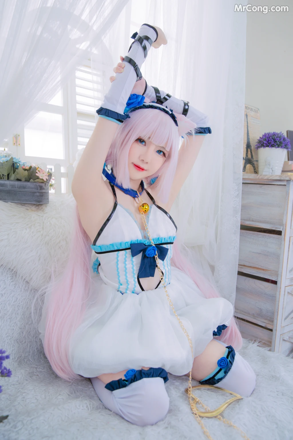 Coser@Sally多啦雪 (Sally Dorasnow): Nekopara Vanilla Lingerie (40 photos) – Page 2