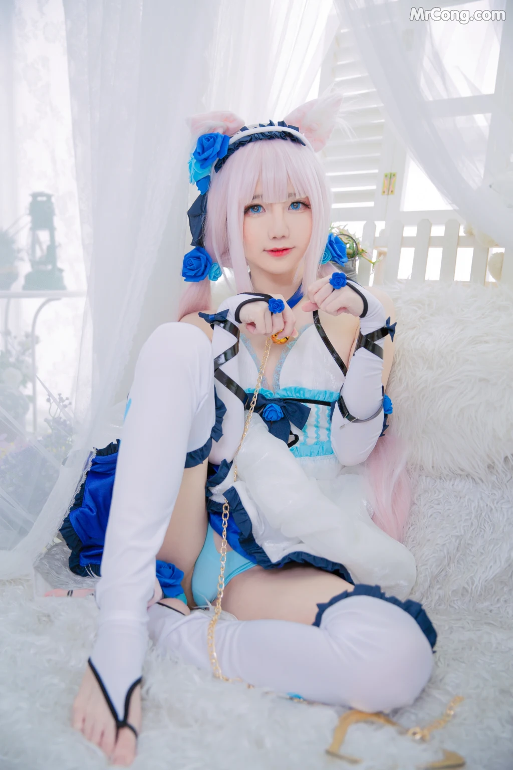 Coser@Sally多啦雪 (Sally Dorasnow): Nekopara Vanilla Lingerie (40 photos) – Page 3