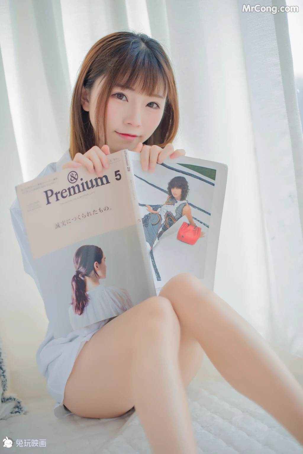 Cosplay@兔玩映画 Vol.009: 白衬衫 (48 photos)