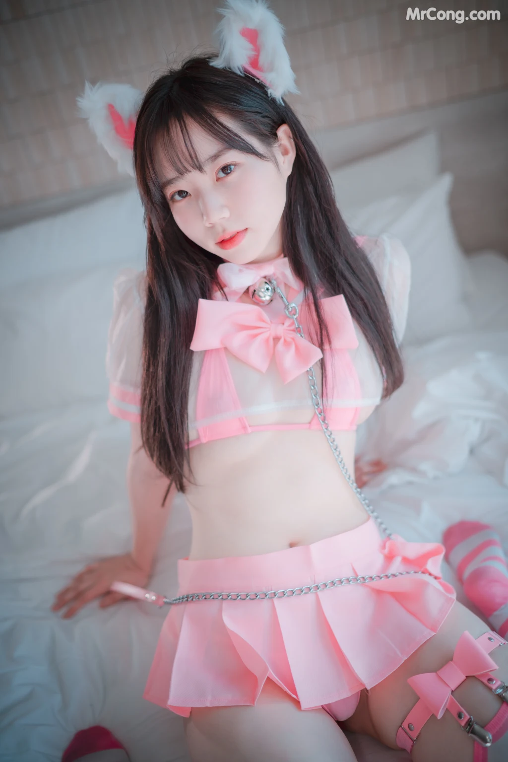 DJAWA Photo – Myu_a_ (뮤아): “Catgirl in Pink” (72 photos) – Page 2