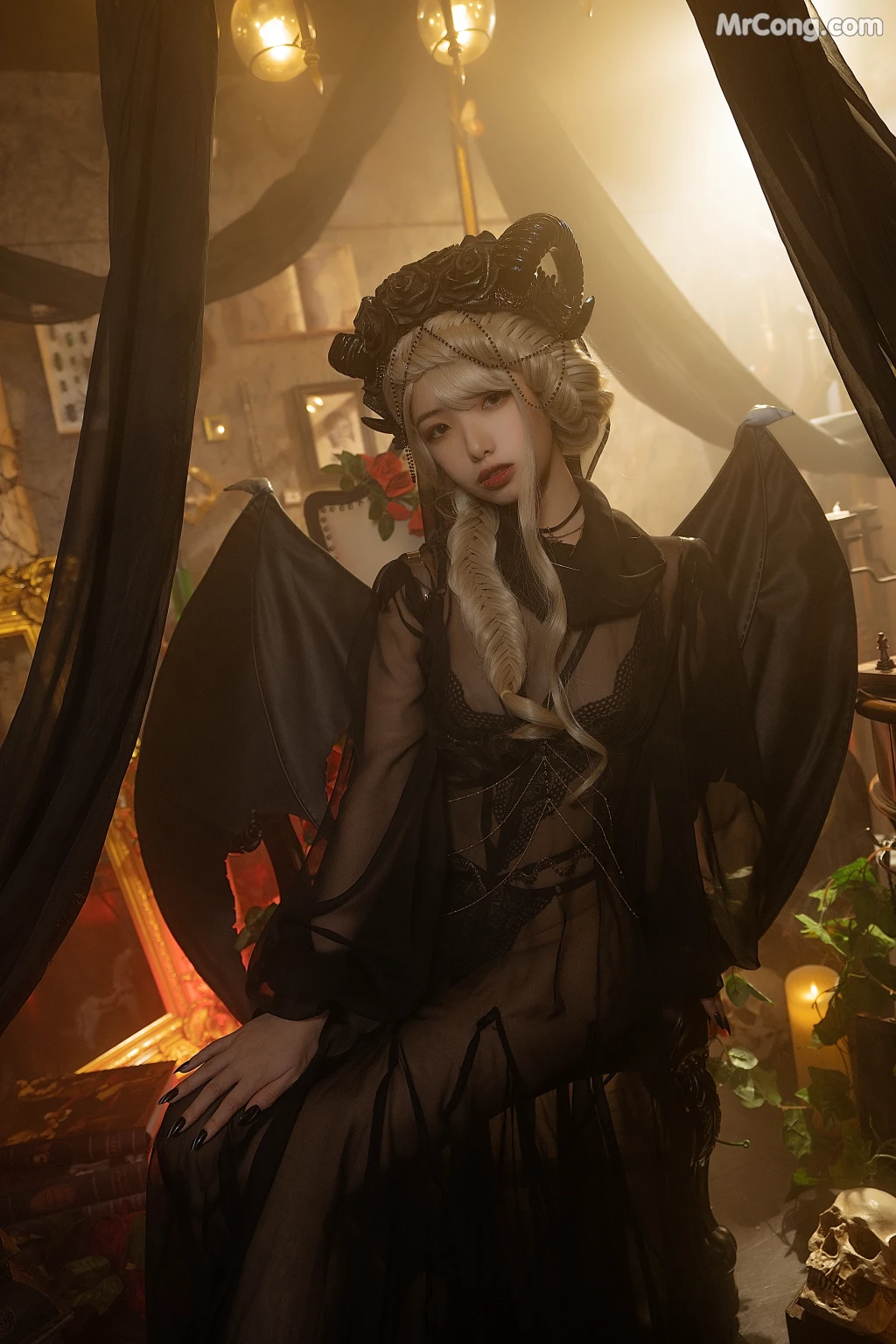 Coser@雯妹不讲道理 No.015: 魅魔本 (166 photos + 2 videos) – Page 4