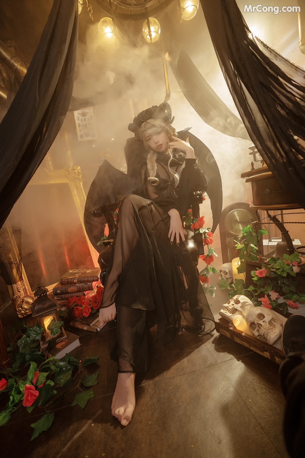 Coser@雯妹不讲道理 No.015: 魅魔本 (166 photos + 2 videos) – Page 4