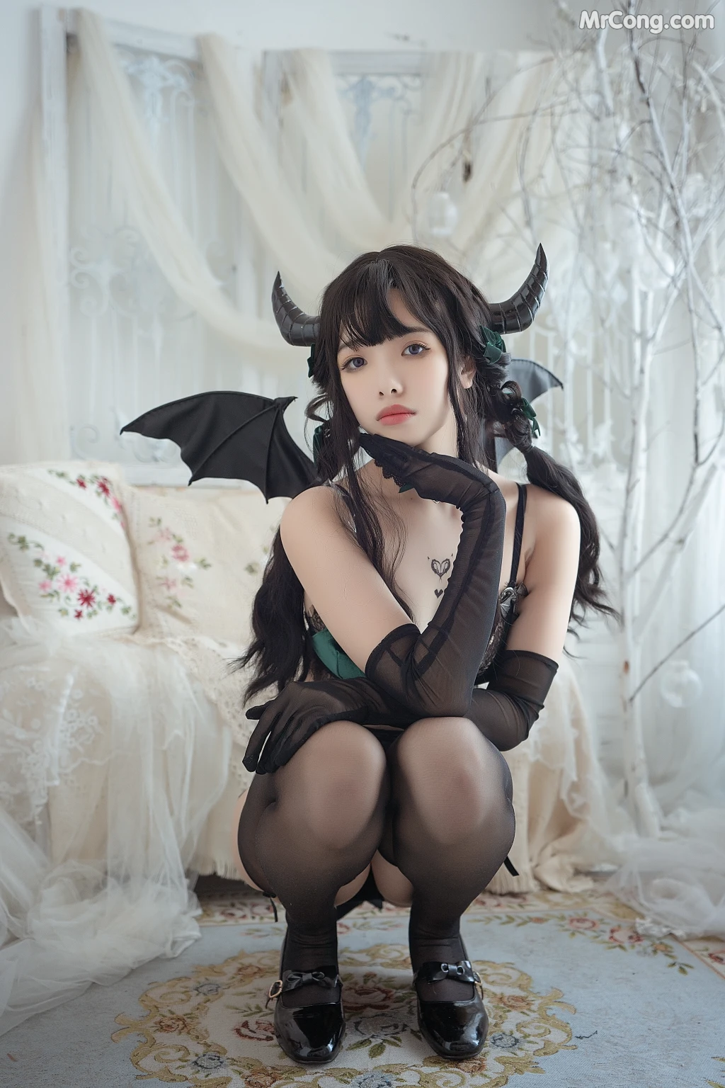 Coser@雯妹不讲道理 No.015: 魅魔本 (166 photos + 2 videos) – Page 12