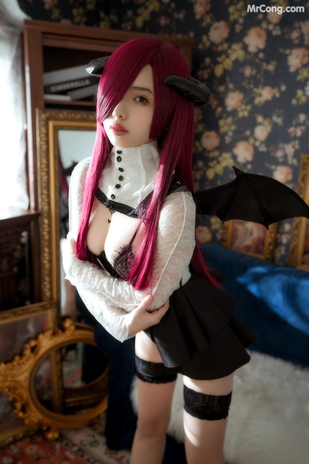 Coser@雯妹不讲道理 No.015: 魅魔本 (166 photos + 2 videos) – Page 13