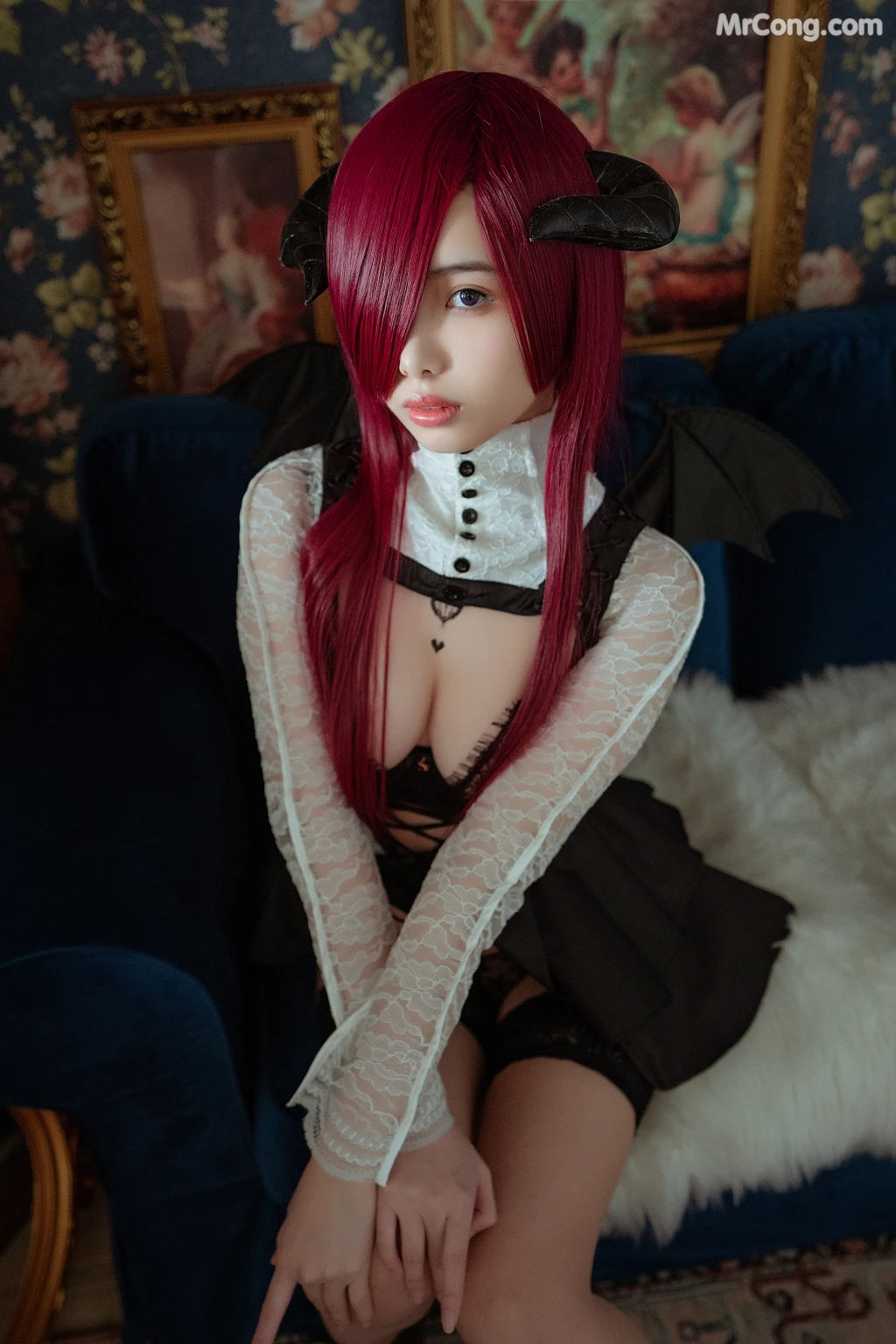 Coser@雯妹不讲道理 No.015: 魅魔本 (166 photos + 2 videos) – Page 16