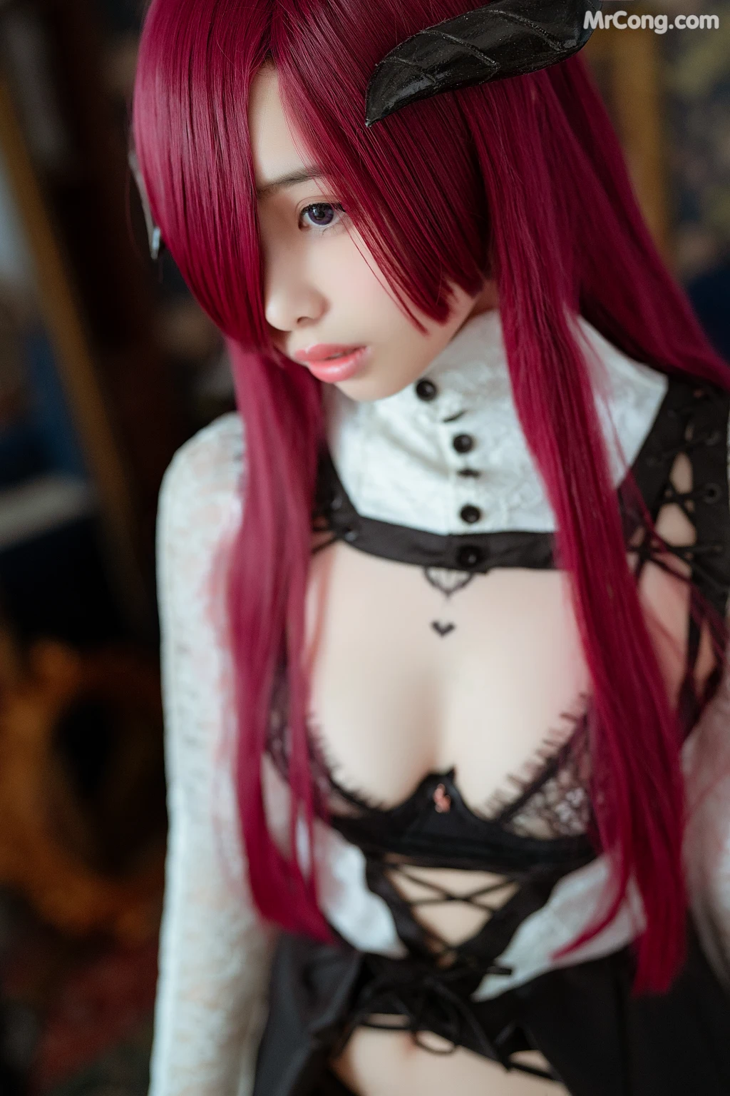 Coser@雯妹不讲道理 No.015: 魅魔本 (166 photos + 2 videos) – Page 16