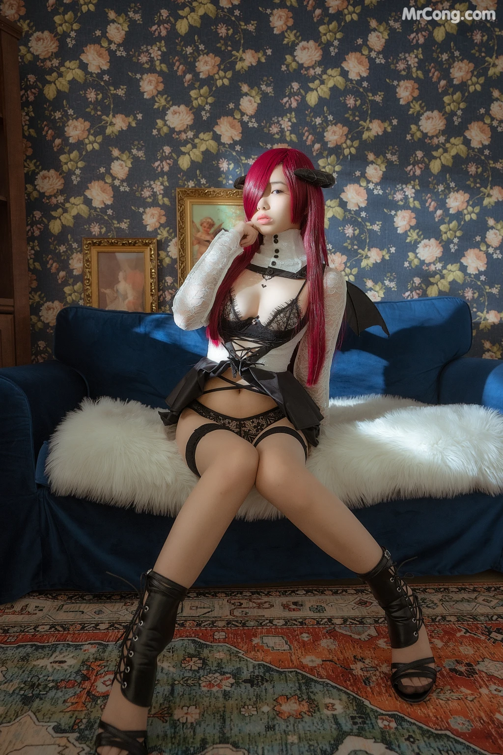 Coser@雯妹不讲道理 No.015: 魅魔本 (166 photos + 2 videos) – Page 17