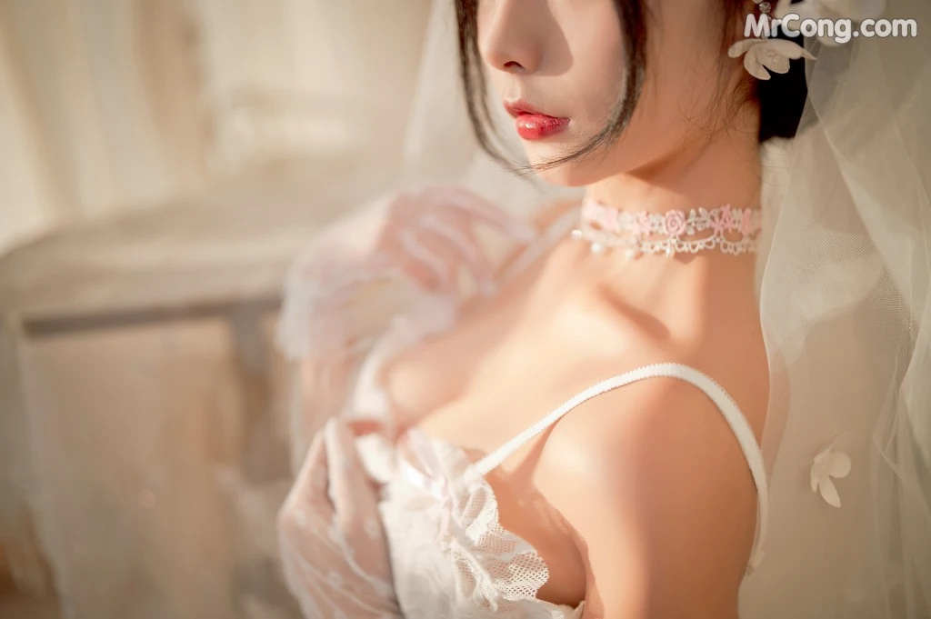 Coser@yuuhui玉汇 No.004: 纯白花嫁 (60 photos) – Page 5