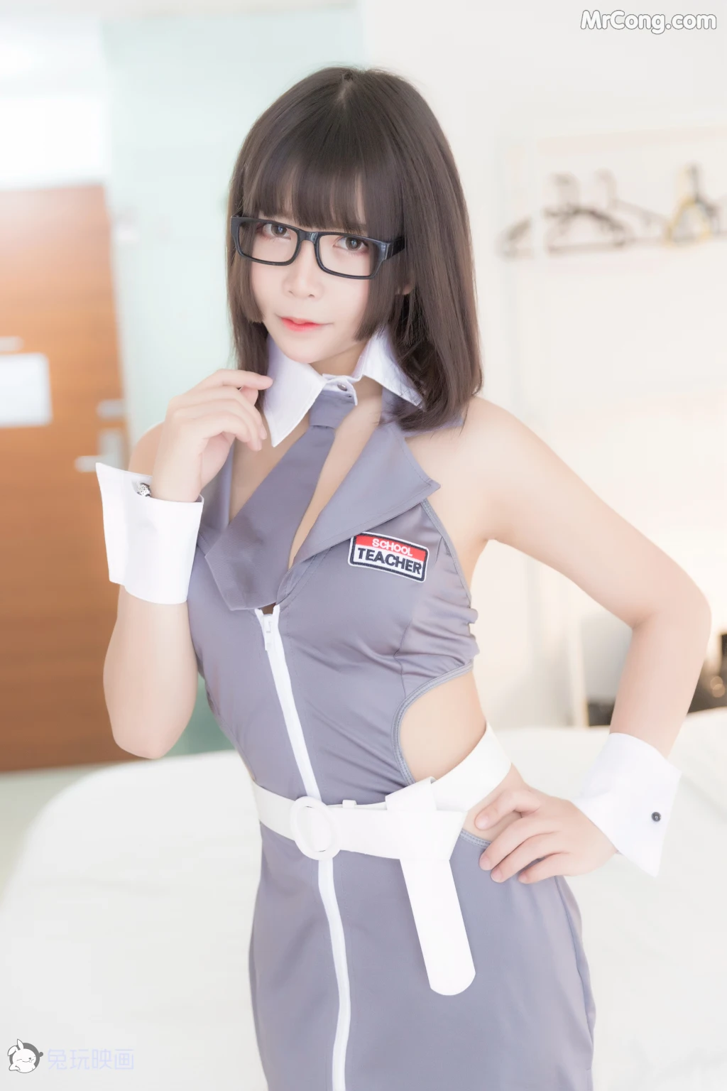Cosplay@兔玩映画 Vol.014: 黑丝御姐 (45 photos)