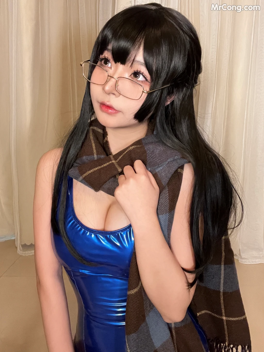 Coser@yuuhui玉汇 No.005: 游泳部学姐自拍 (30 photos)