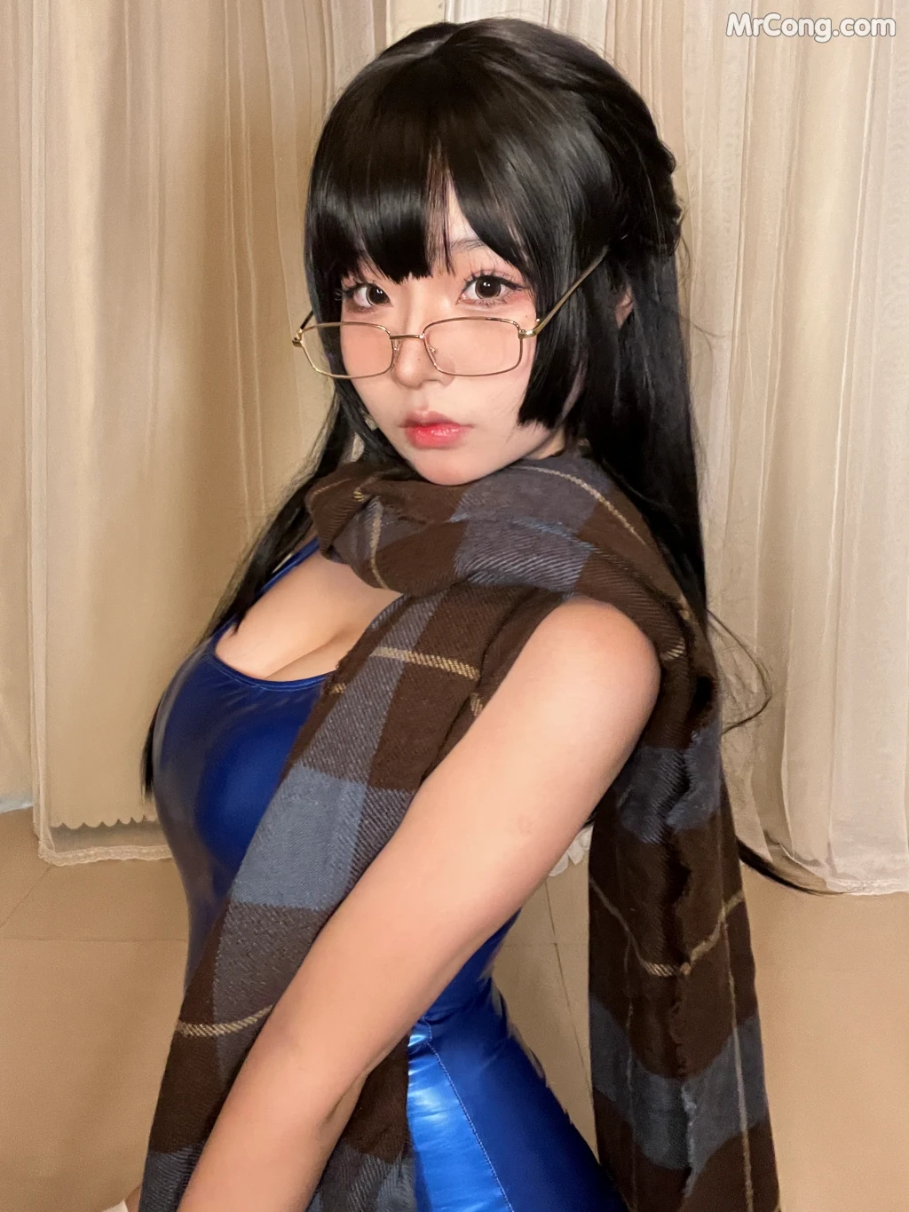 Coser@yuuhui玉汇 No.005: 游泳部学姐自拍 (30 photos)