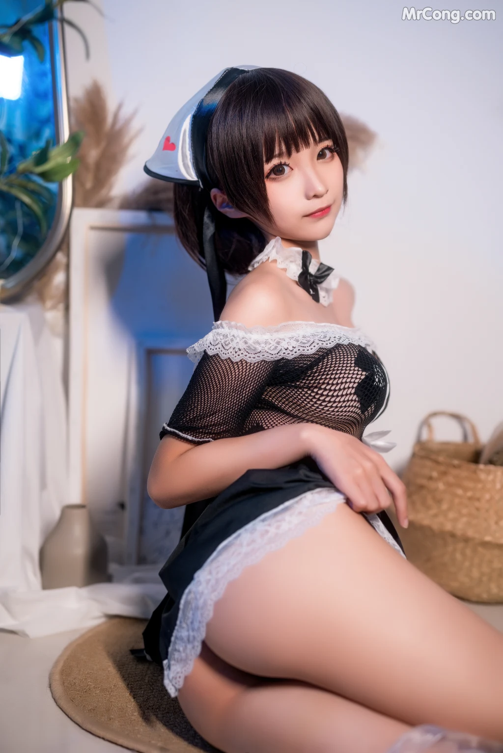 Coser@蠢沫沫 (chunmomo) Vol.065: 黑白女仆 (37 photos) – Page 3