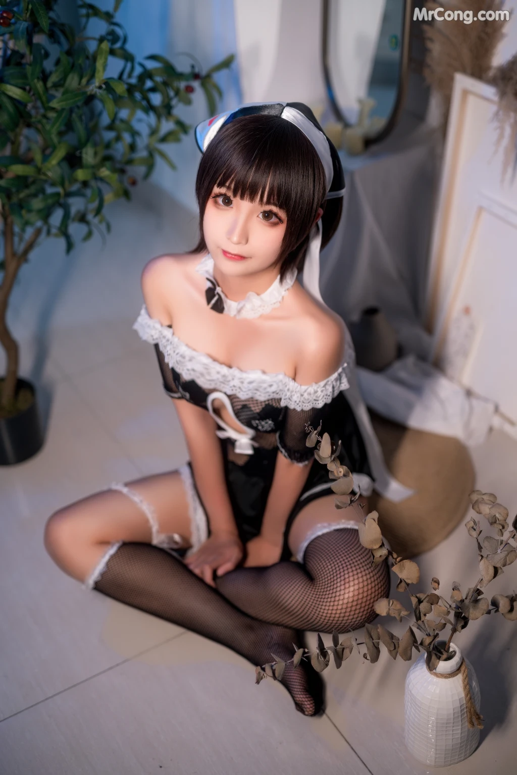 Coser@蠢沫沫 (chunmomo) Vol.065: 黑白女仆 (37 photos) – Page 3