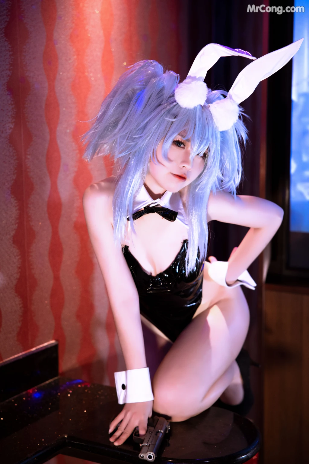 Coser@G44不会受伤 Vol.062: PA-15 Florence & Bunny ver (49 photos)