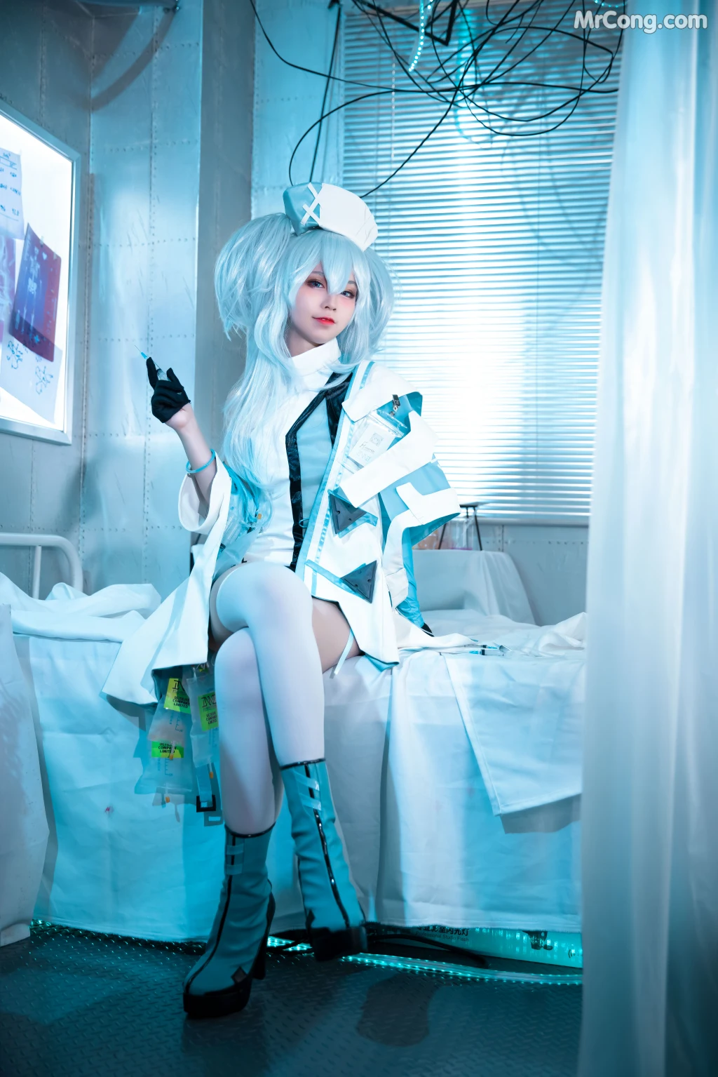 Coser@G44不会受伤 Vol.062: PA-15 Florence & Bunny ver (49 photos)
