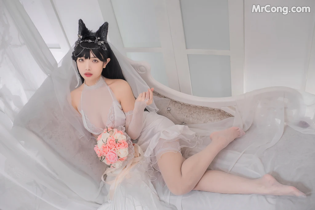 Coser@雯妹不讲道理 No.021: 爱宕花嫁 (32 photos) – Page 2