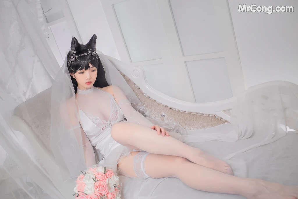 Coser@雯妹不讲道理 No.021: 爱宕花嫁 (32 photos) – Page 2