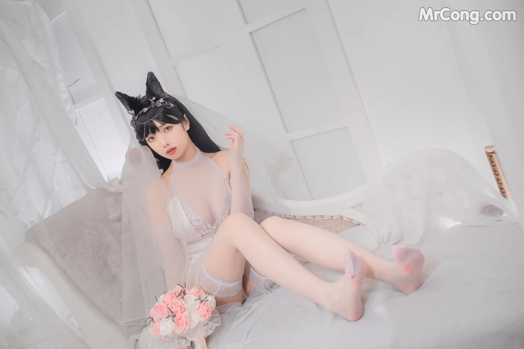 Coser@雯妹不讲道理 No.021: 爱宕花嫁 (32 photos) – Page 2