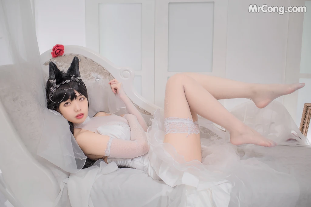 Coser@雯妹不讲道理 No.021: 爱宕花嫁 (32 photos) – Page 3