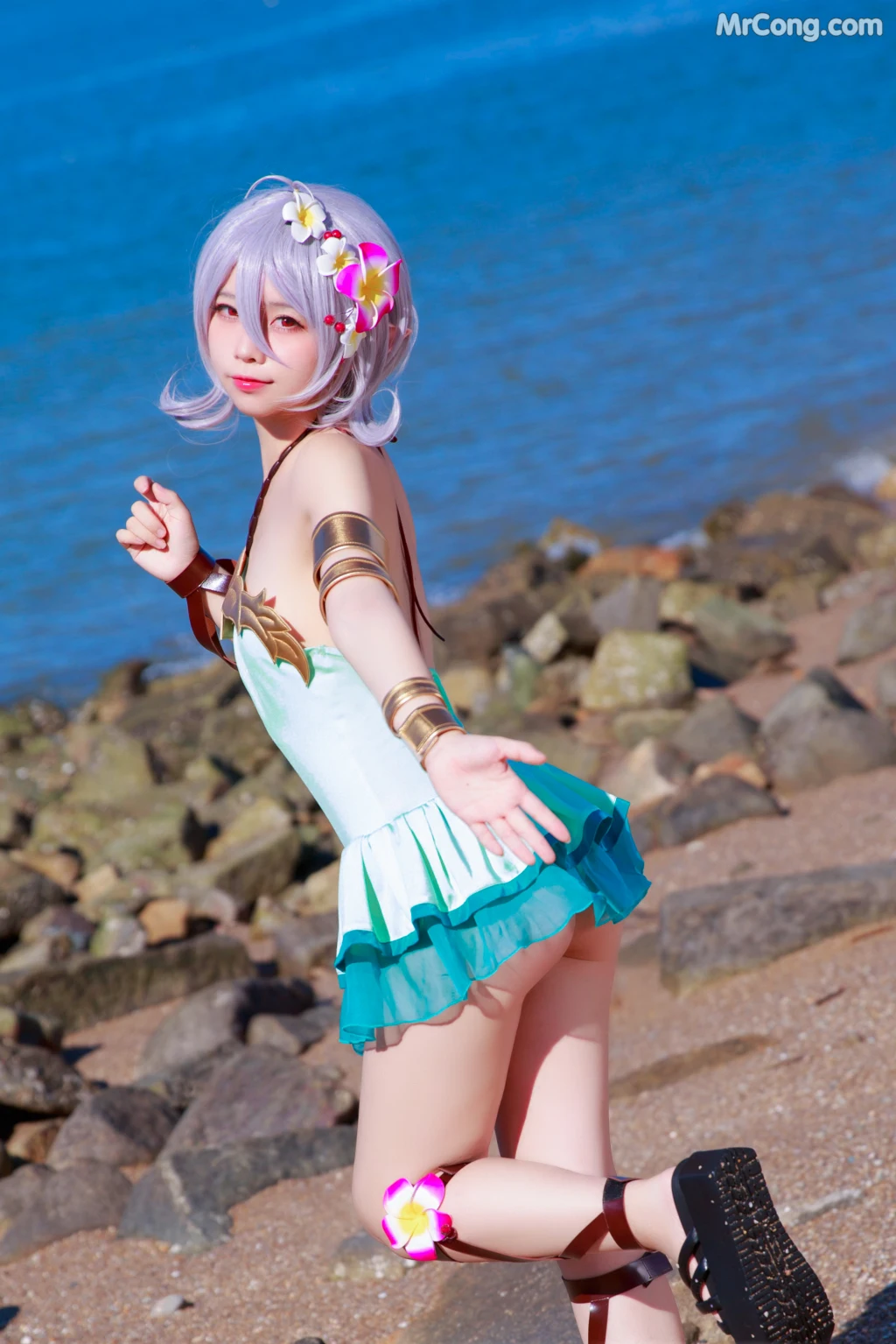 Coser@G44不会受伤 Vol.064: 可可萝泳衣 (11 photos)