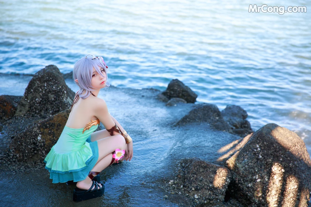 Coser@G44不会受伤 Vol.064: 可可萝泳衣 (11 photos)