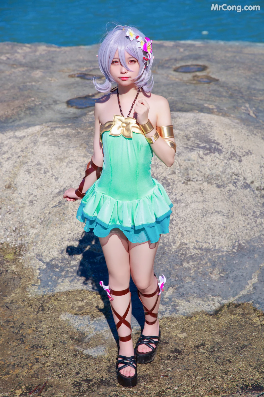 Coser@G44不会受伤 Vol.064: 可可萝泳衣 (11 photos)