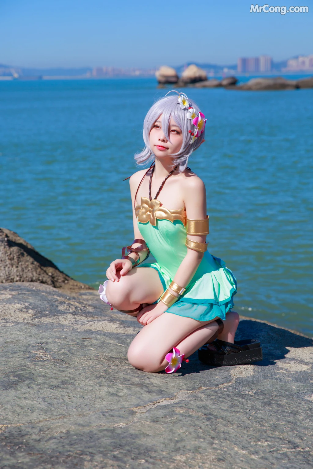 Coser@G44不会受伤 Vol.064: 可可萝泳衣 (11 photos)