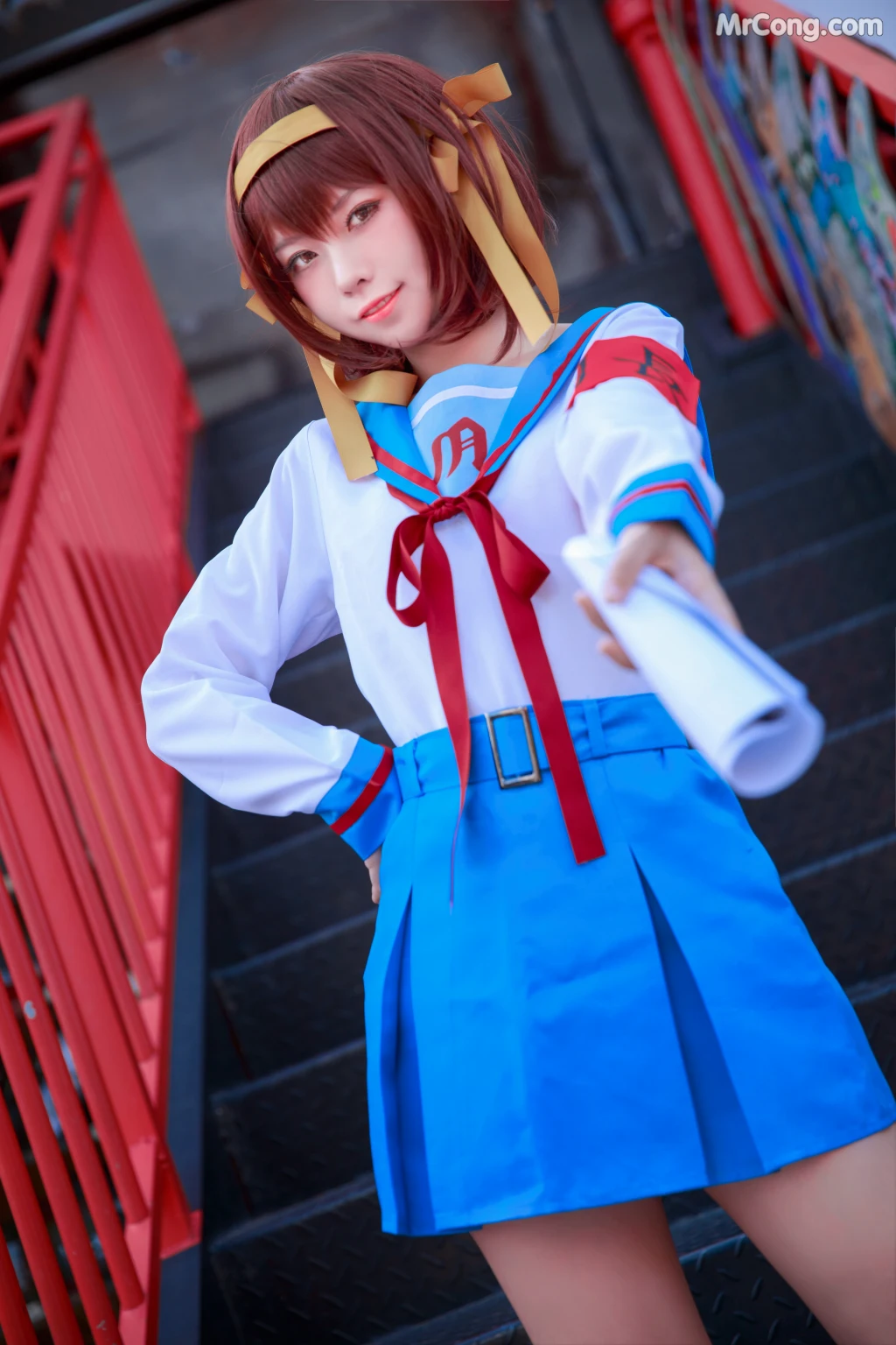 Coser@G44不会受伤 Vol.067: 凉宫 制服 (20 photos) – Page 2