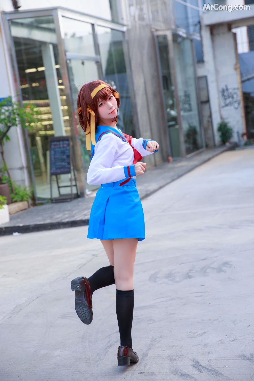 Coser@G44不会受伤 Vol.067: 凉宫 制服 (20 photos) – Page 2
