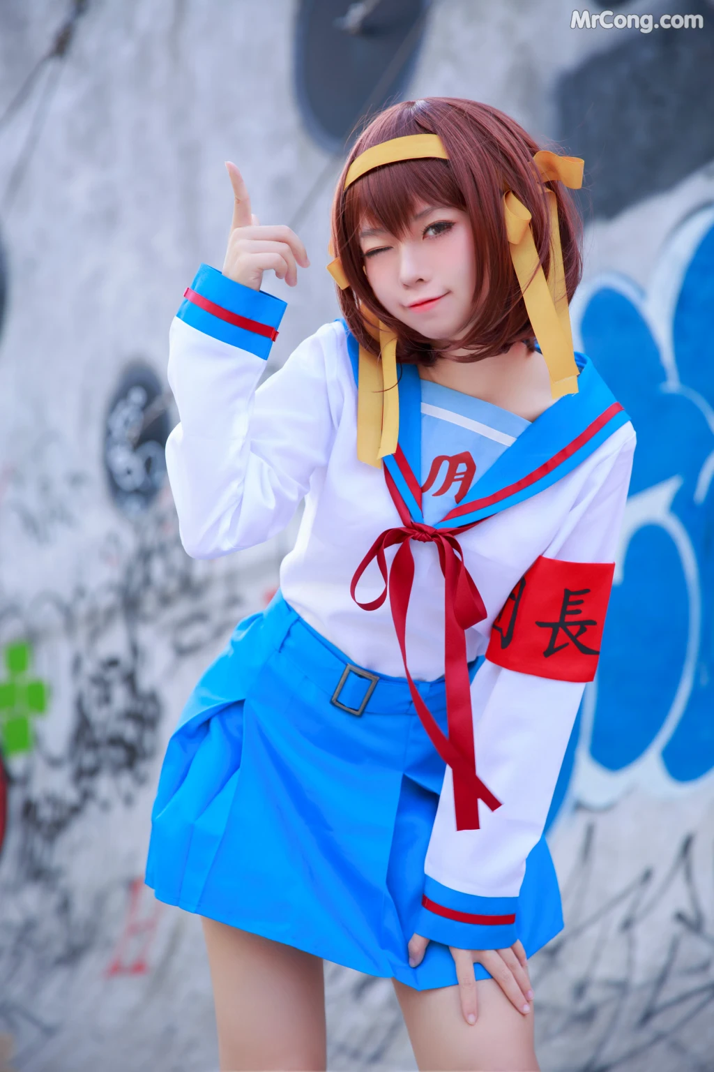 Coser@G44不会受伤 Vol.067: 凉宫 制服 (20 photos) – Page 2
