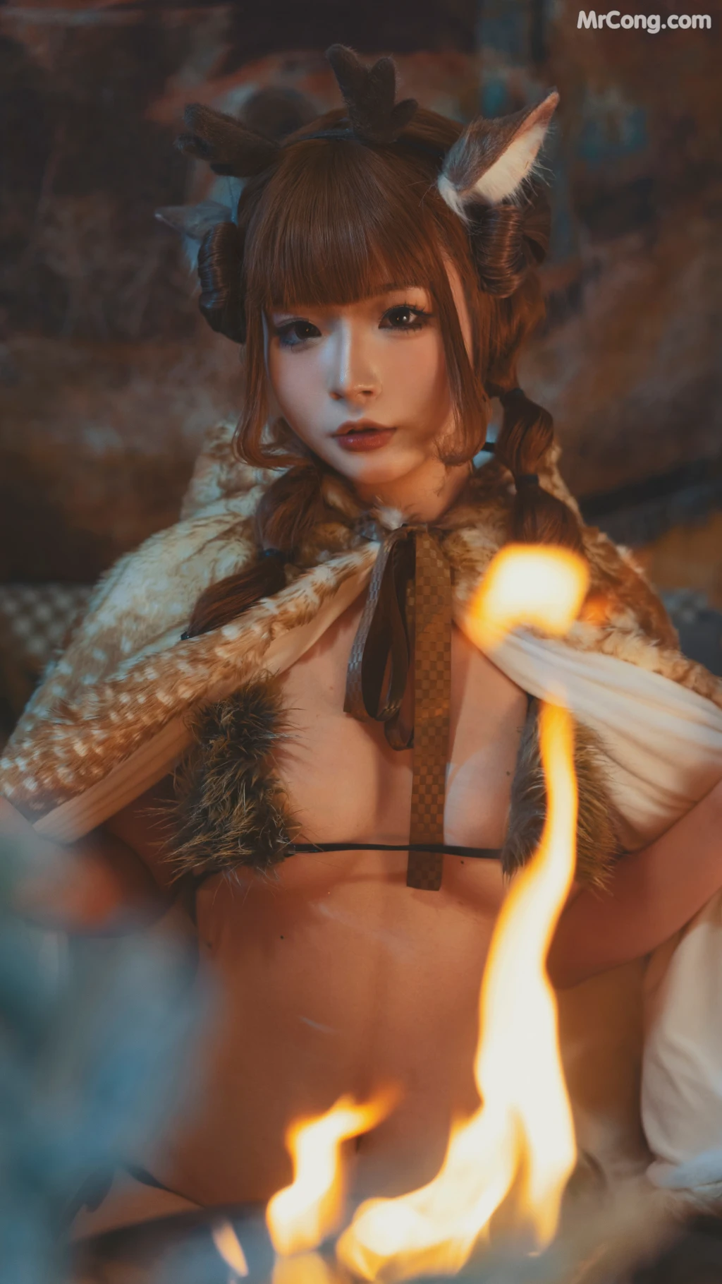 Coser@yuuhui玉汇 No.011: 圣诞麋鹿兽耳 (110 photos + 1 video) – Page 2