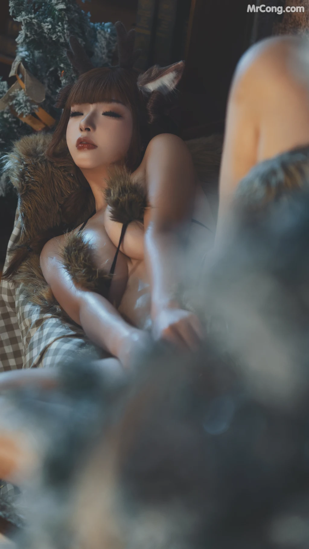 Coser@yuuhui玉汇 No.011: 圣诞麋鹿兽耳 (110 photos + 1 video) – Page 3