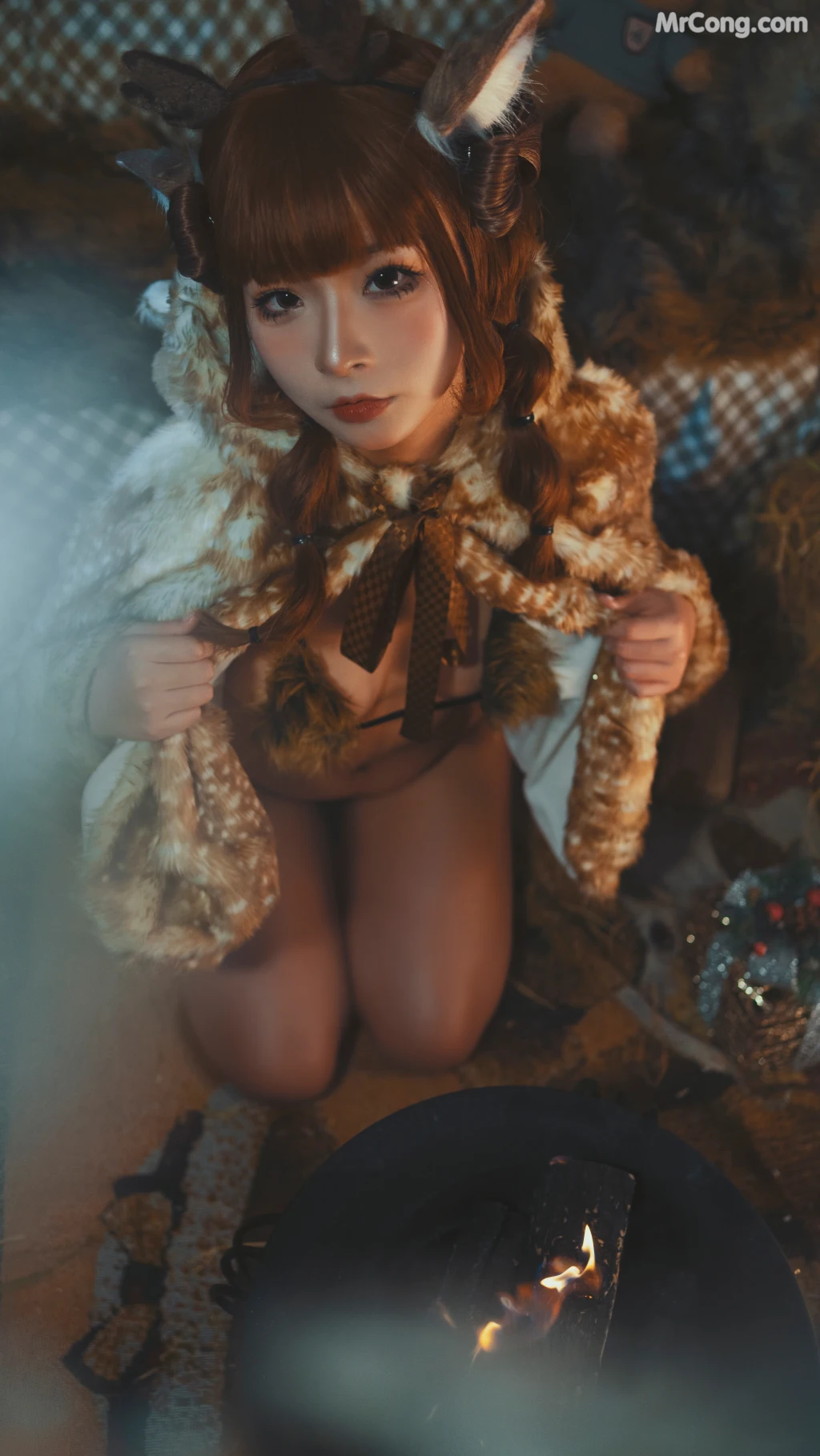 Coser@yuuhui玉汇 No.011: 圣诞麋鹿兽耳 (110 photos + 1 video) – Page 7