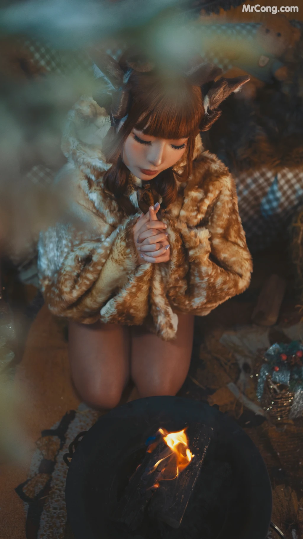 Coser@yuuhui玉汇 No.011: 圣诞麋鹿兽耳 (110 photos + 1 video) – Page 7