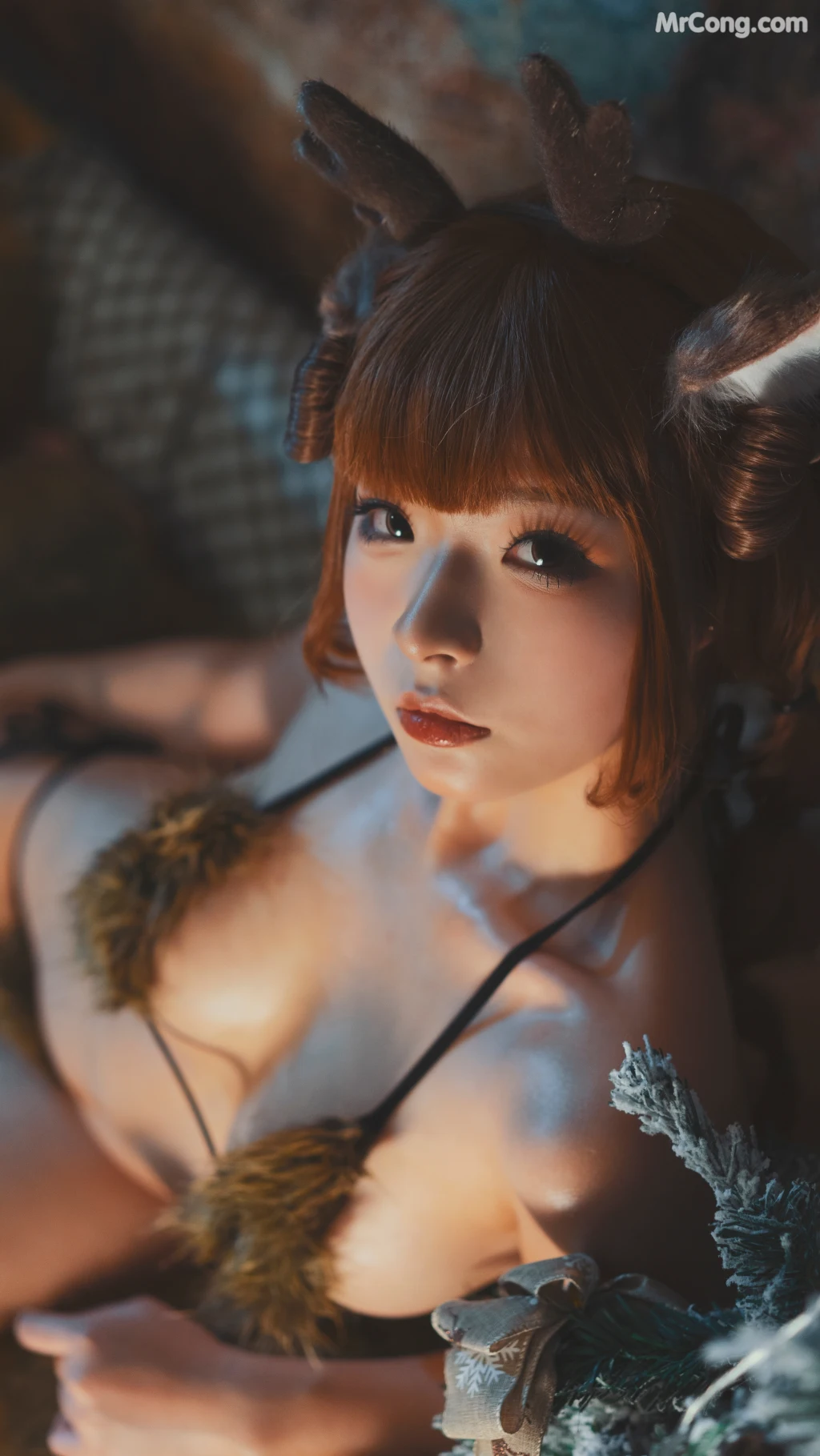 Coser@yuuhui玉汇 No.011: 圣诞麋鹿兽耳 (110 photos + 1 video) – Page 11
