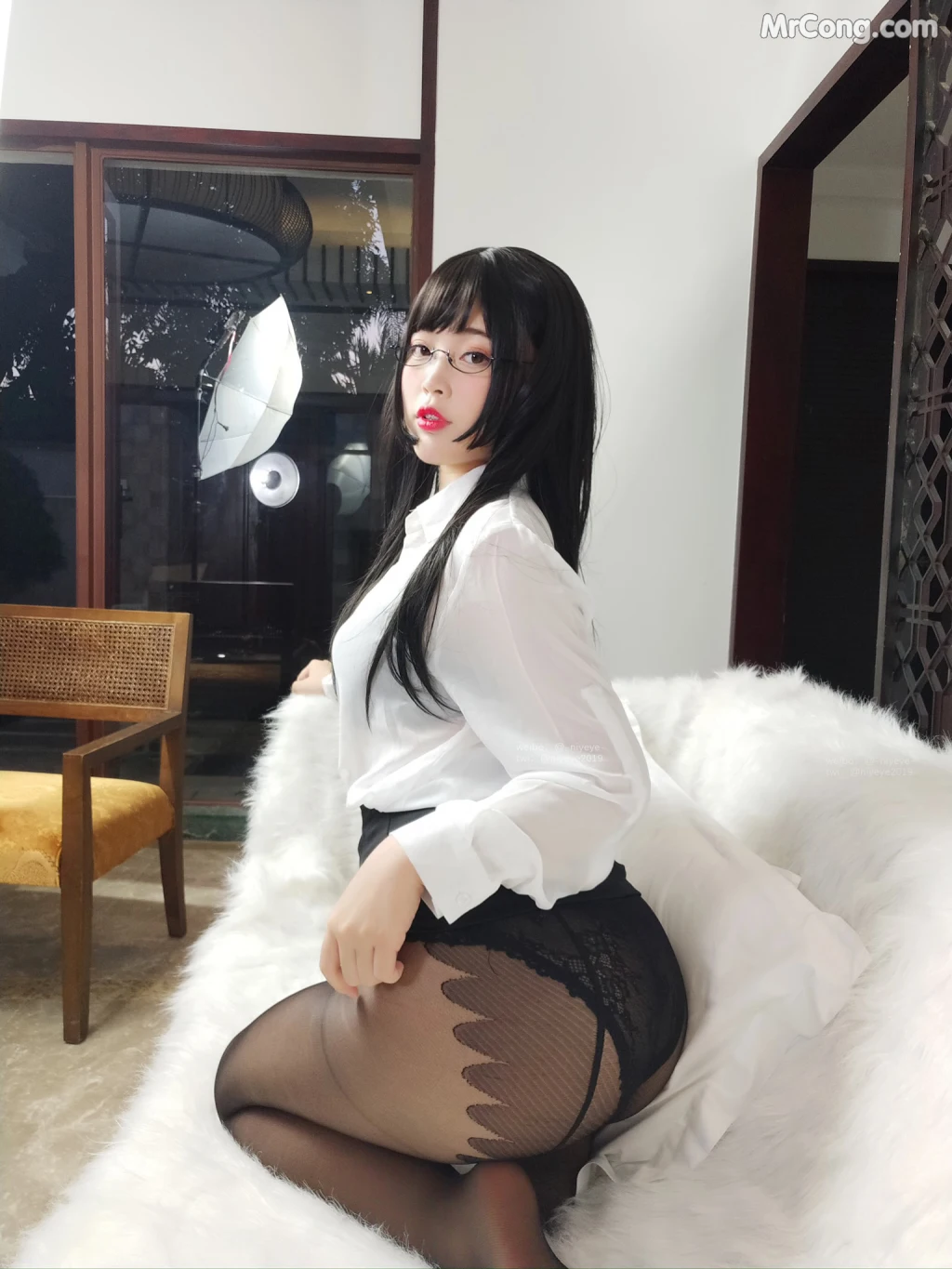Coser@白烨 Vol.049: 家庭教师 (67 photos)