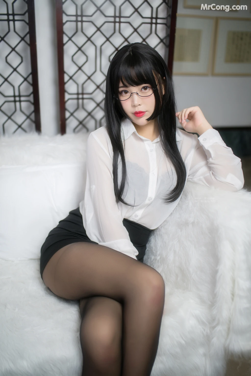 Coser@白烨 Vol.049: 家庭教师 (67 photos) – Page 4