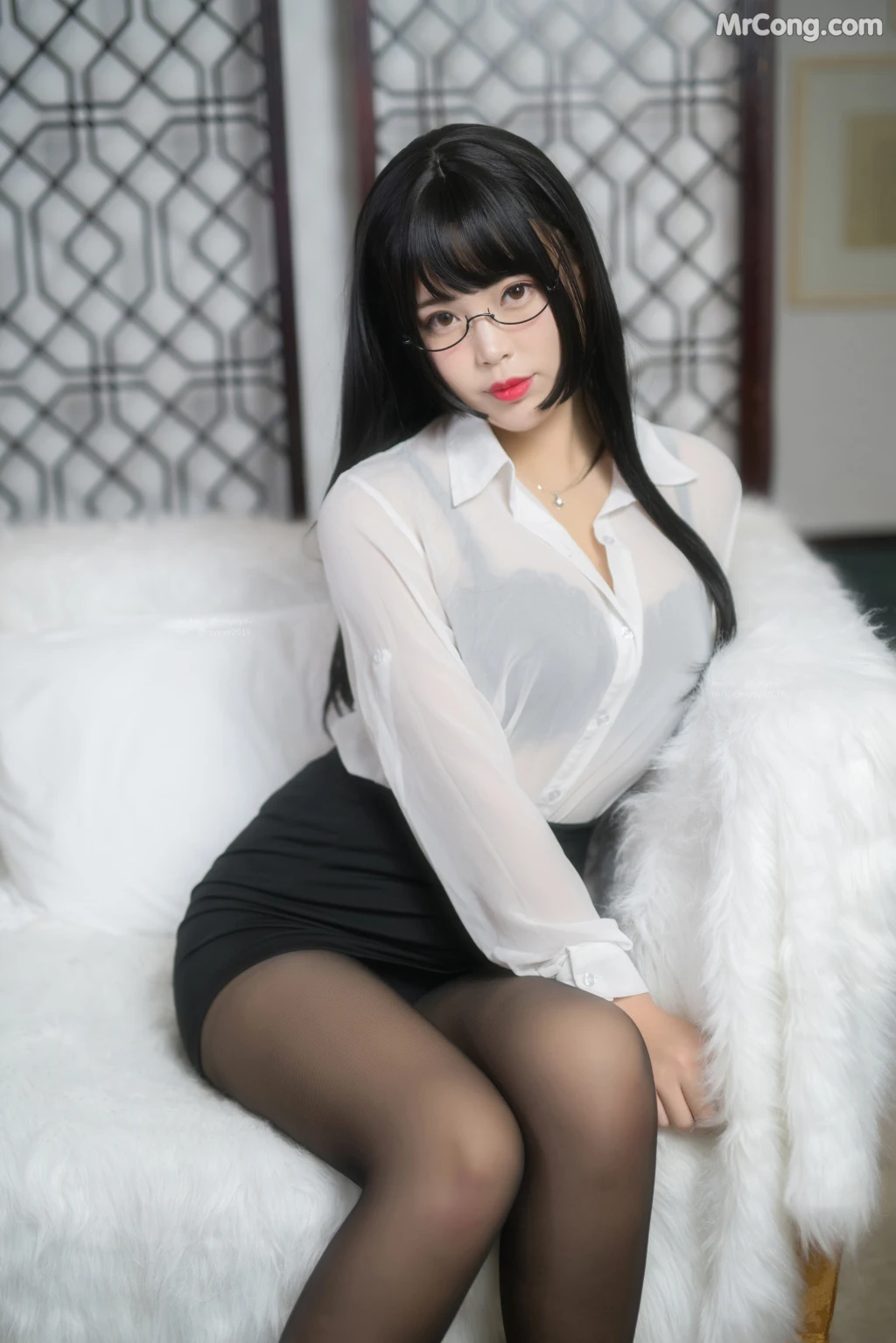 Coser@白烨 Vol.049: 家庭教师 (67 photos) – Page 4