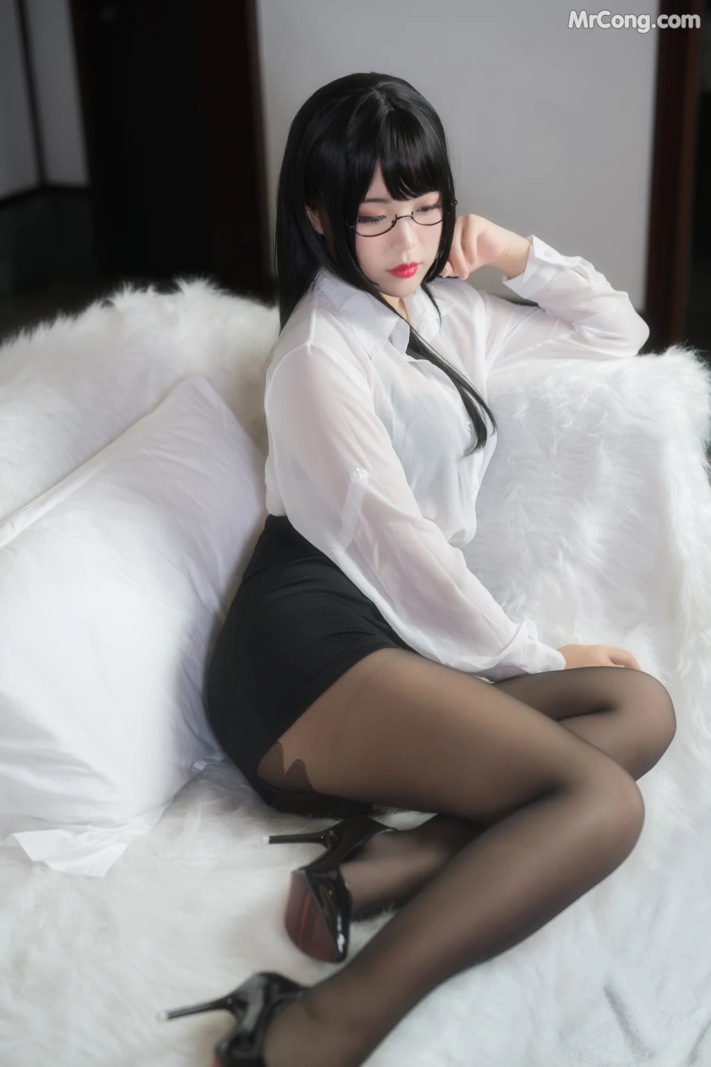 Coser@白烨 Vol.049: 家庭教师 (67 photos) – Page 6