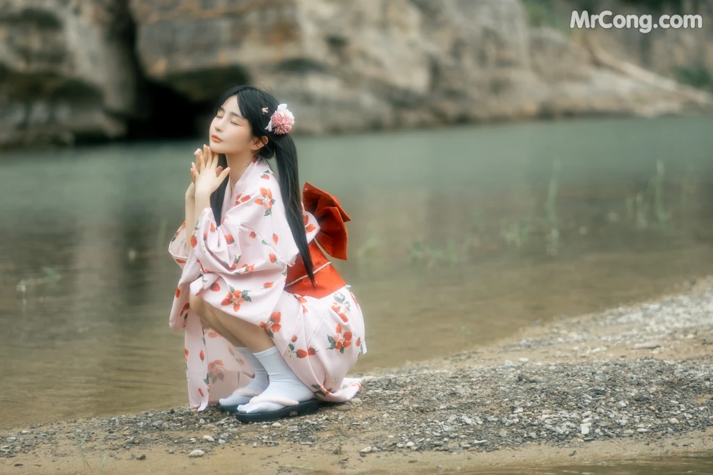 Coser@桜井宁宁: 浴衣 (76 photos)